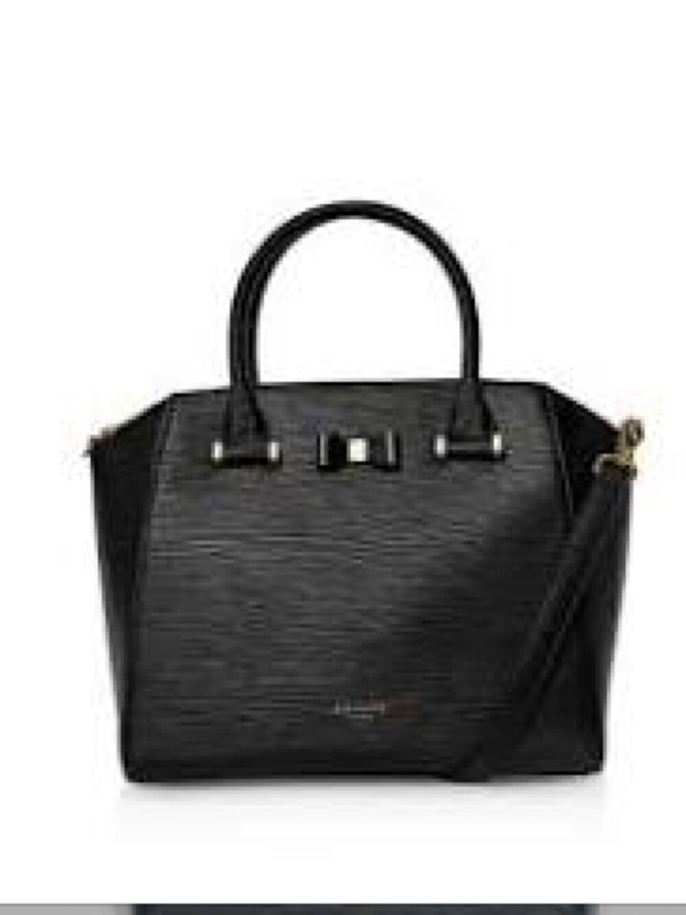 Ted Baker Daryyl Medium Leather Tote Bag Black